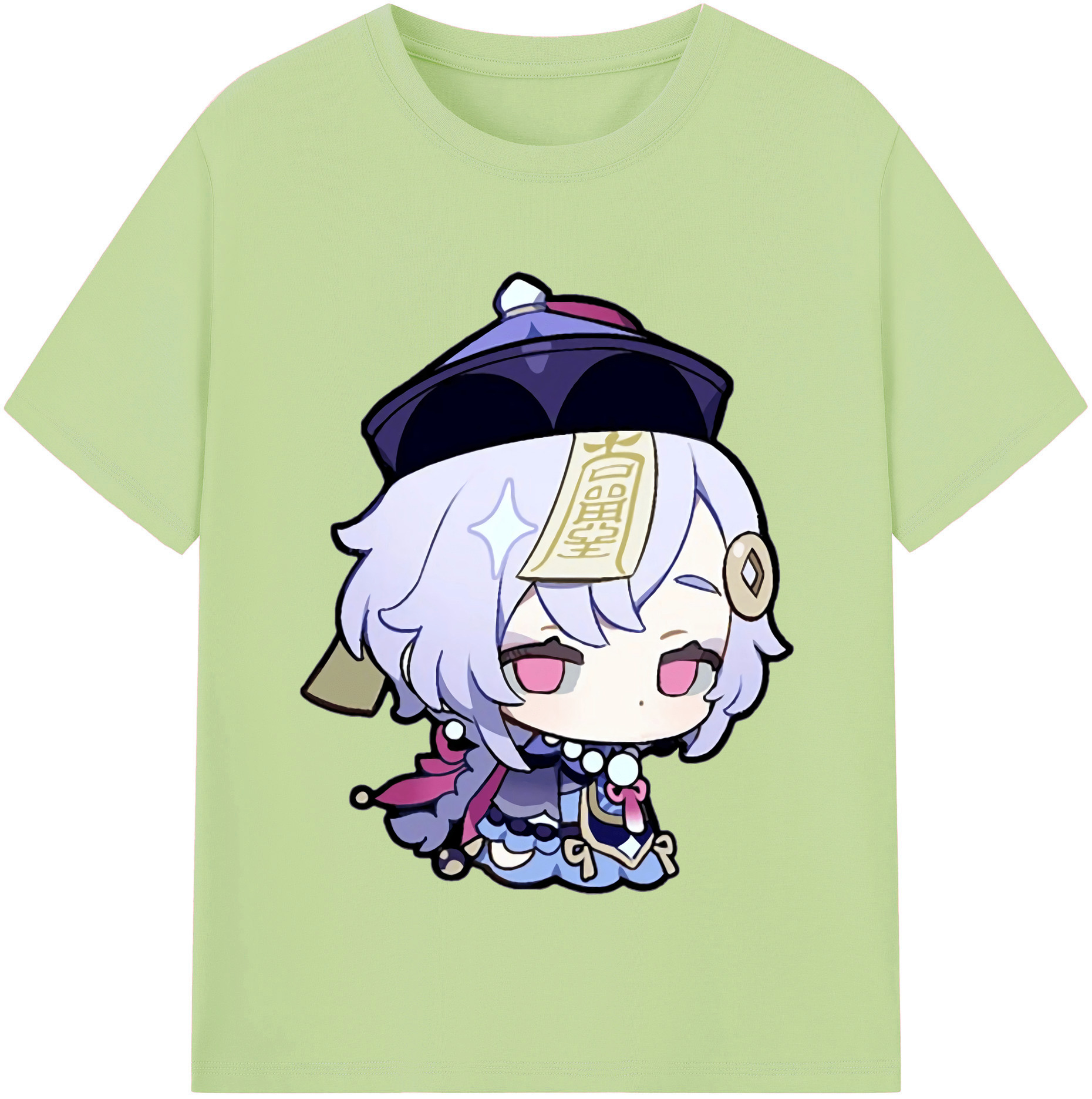 げんし神 七七 なな  genshin Nana 綿100％半袖Tシャツ（フロントプリント）
